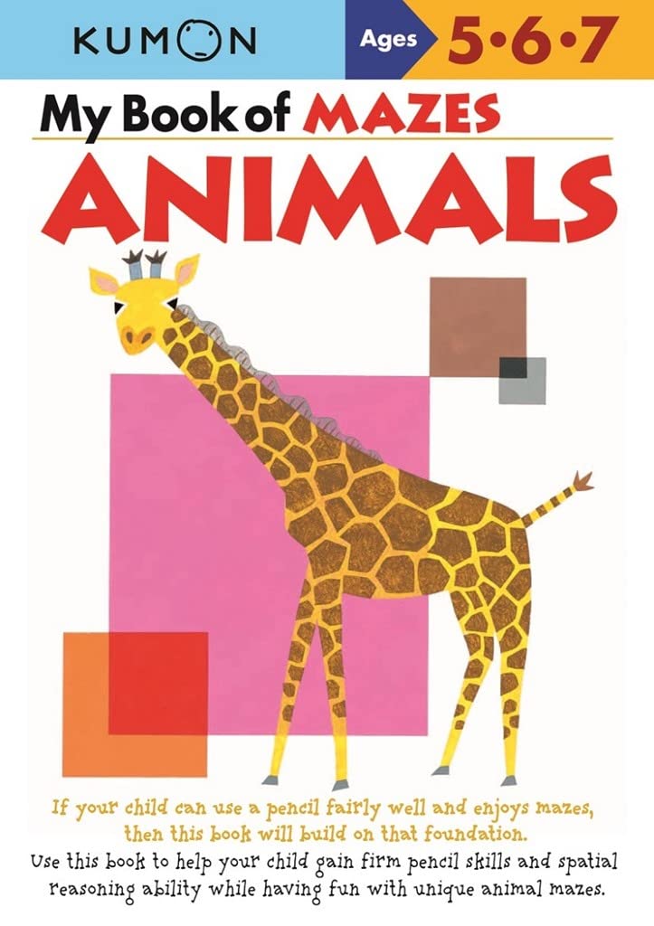 My Book Of Mazes: Animals