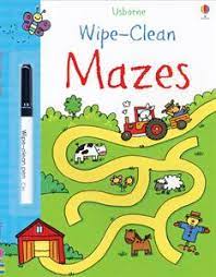 Usborne Wipe-Clean Mazes