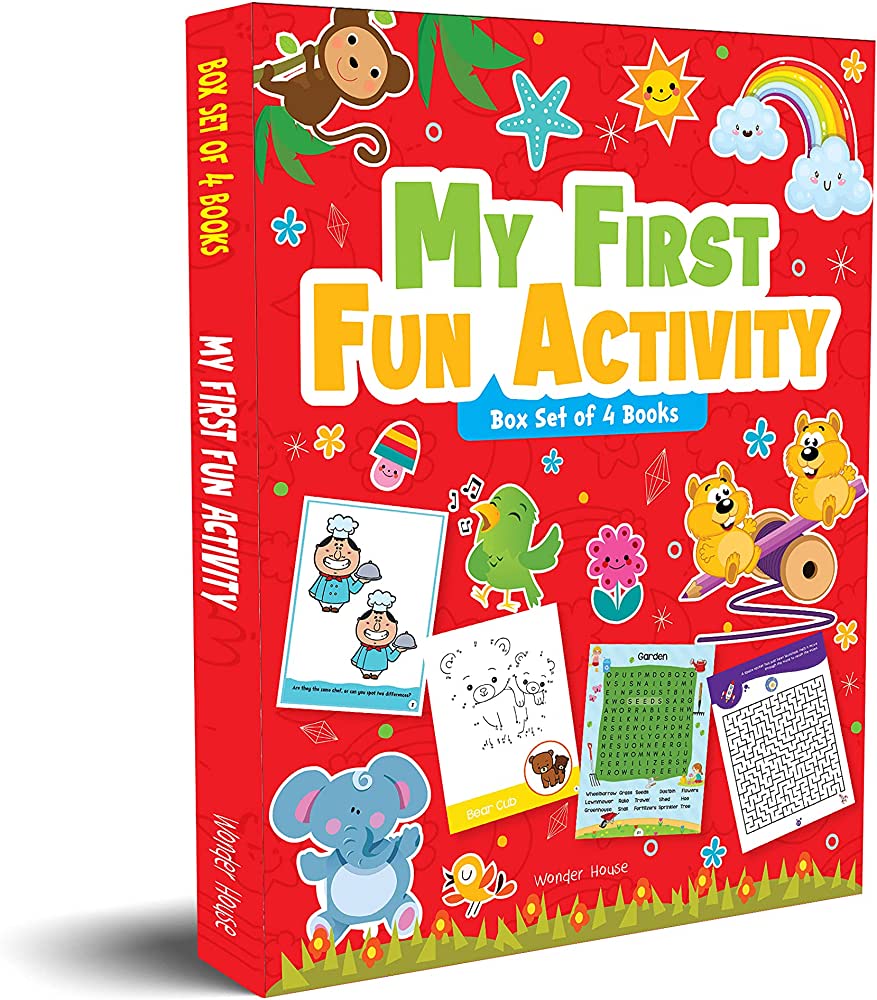 My First Fun Activity Boxset of 4 Books
