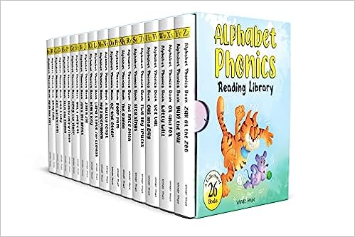 Alphabet Phonics : Reading Library (Boxset of 26 Books)
