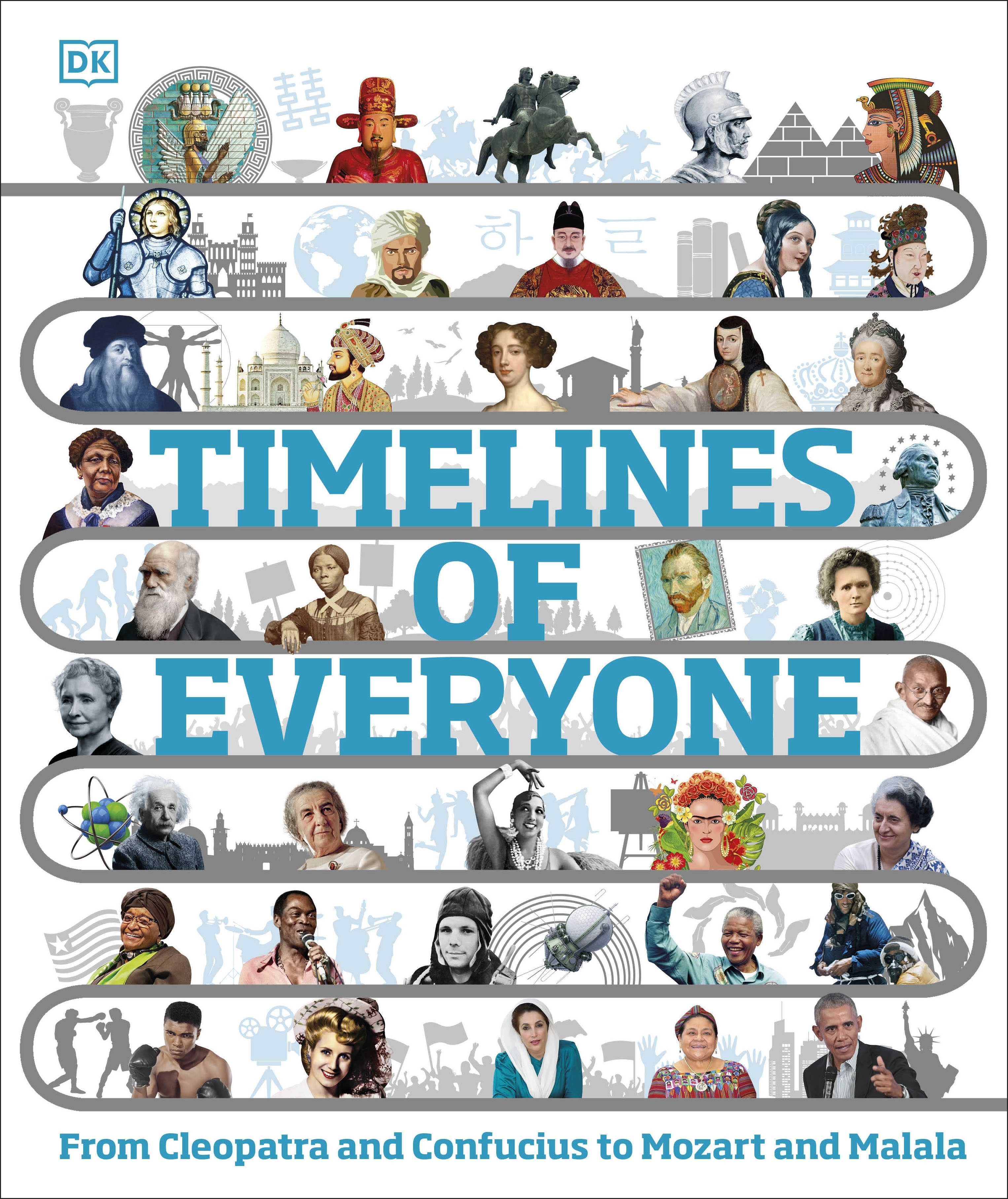 Timelines of Everyone : From Cleopatra and Confucius to Mozart and Malala