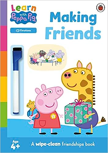 Learn with Peppa Pig: Making Friends: Wipe-Clean