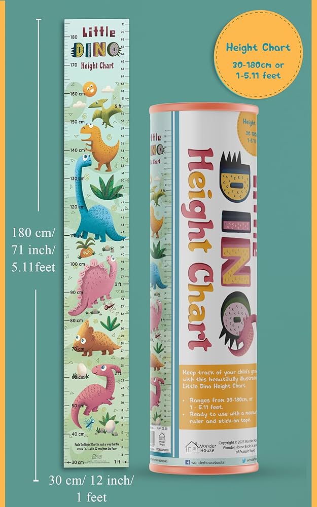 Little Dino Height Chart