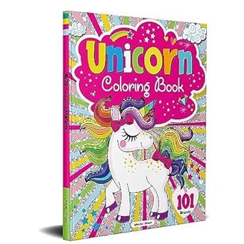 Unicorn Colouring Book