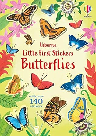 Usborne Little First Stickers Butterflies