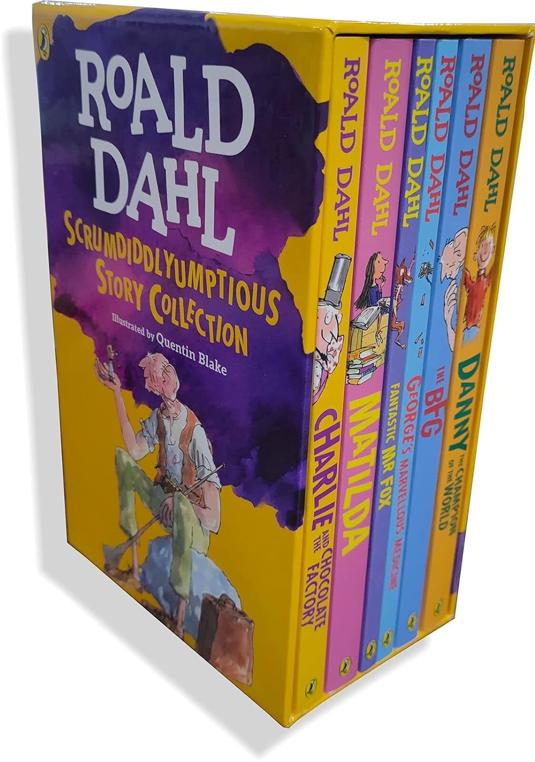 Roald Dahl's Scrumdiddlyumptious Story Collection (6 Book Slipcase)