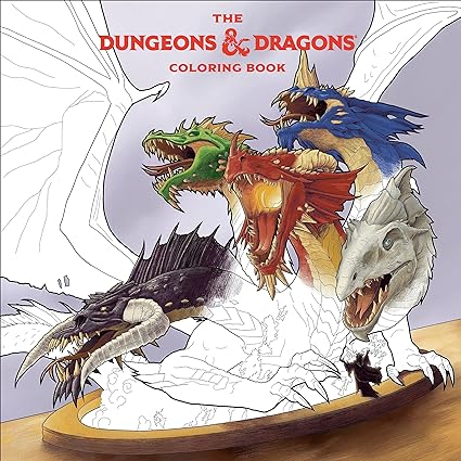 The Dungeons & Dragons Coloring Book