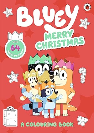 Bluey: Merry Christmas: A Colouring Book350