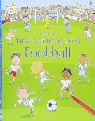 First Coloring Book Football