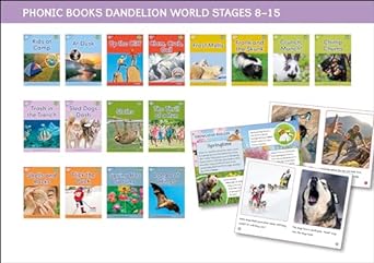 Phonic Books Dandelion World Stages 8-15 (Words with Four Sounds CVCC)