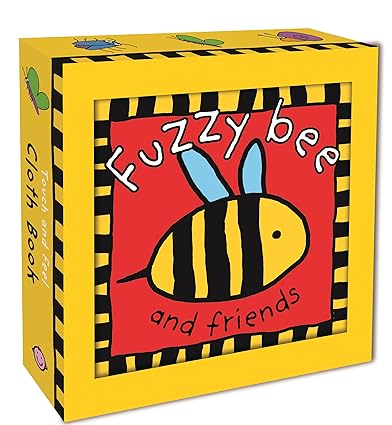 Fuzzy Bee and Friends (Touch and Feel Cloth Books) Rag
