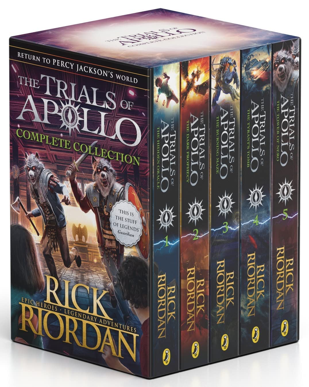 The Trials Of Apollo (Complete Box Set)