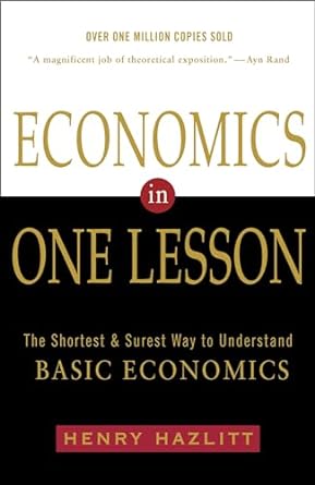 Economics in One Lesson