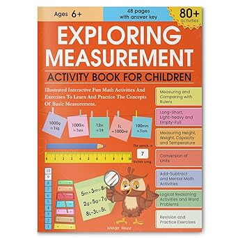 Exploring Measurement Activity Book For Children