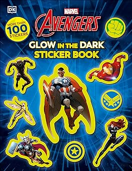 Marvel Avengers Glow in the Dark Sticker Book: With More Than 100 Stickers
