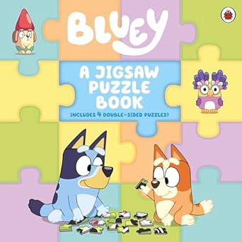 Bluey: A Jigsaw Puzzle Book