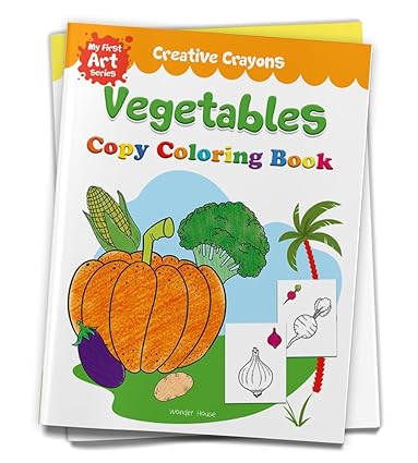 Colouring Book of Vegetables