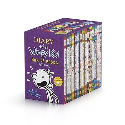 Diary of a Wimpy Kid Boxset: 15 Books Collection (Books 1-15) | #1 International Bestselling Series | 250 Million Copy Bestseller | Ages 8-12 Years