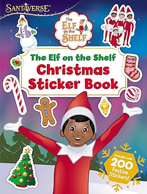 The Elf on the Shelf Christmas Sticker Book: Colouring, Puzzles, Games and over 200 stickers