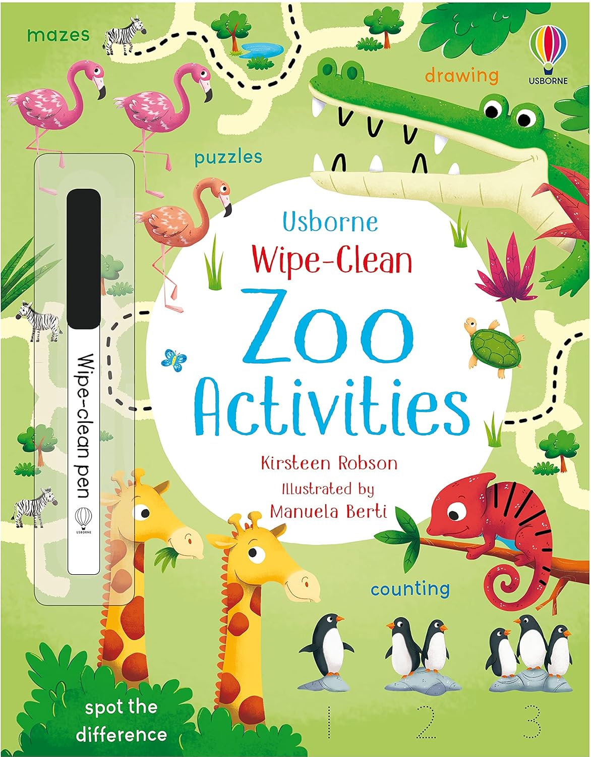 Wipe-Clean Zoo Activities