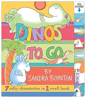 Dinos To Go Board book