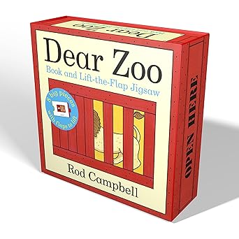 Dear Zoo Book and Lift-the-Flap Puzzle