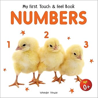 My First Book of Touch And Feel - Numbers : Touch And Feel Board Book