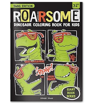 Roarsome Giant Coloring Book For Kids