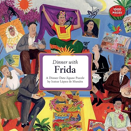 Dinner with Frida: A 1000-Piece Dinner Date Jigsaw Puzzle