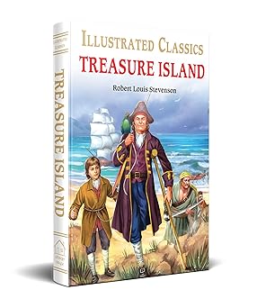Treasure Island : llustrated Abridged Children Classic English Novel with Review Questions (Hardback)