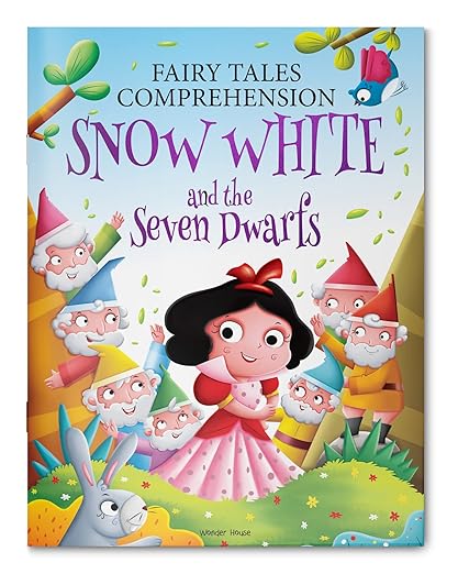 Fairy Tales Comprehension: Snow White and the Seven Dwarfs Read & Respond Workbook | Ages 5–8 | Build Language Skills with Classic Tales & Engaging Ac