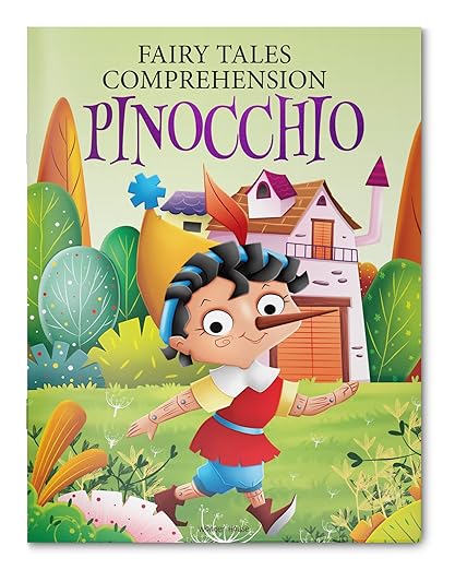 Fairy Tales Comprehension – Pinocchio A Classic Tale with Questions & Exercises | Develop Vocabulary & Reading Skills