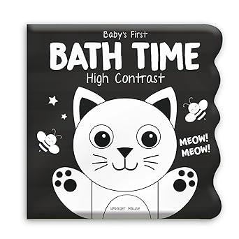 Baby's First Bath Time: High Contrast