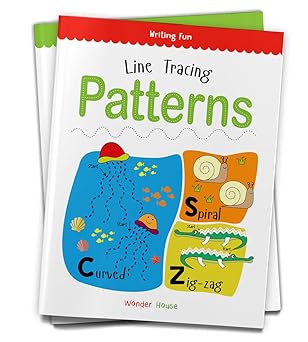 Line Tracing Patterns – Practice Drawing and Tracing Lines and Shapes: Pre-Writing Skills Workbook for Kids with Fun Patterns and Activities |