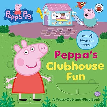 Peppa Pig: Peppa’s Clubhouse Fun: A Press-Out-and-Play Book