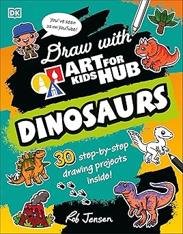 Draw with Art for Kids Hub Dinosaurs